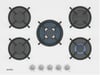 Simfer 0+10 Fonksiyon Steam Master Beyaz 3'lü Ankastre Set (8245 Fırın + 3751 Ocak + 8704 Davlumbaz)