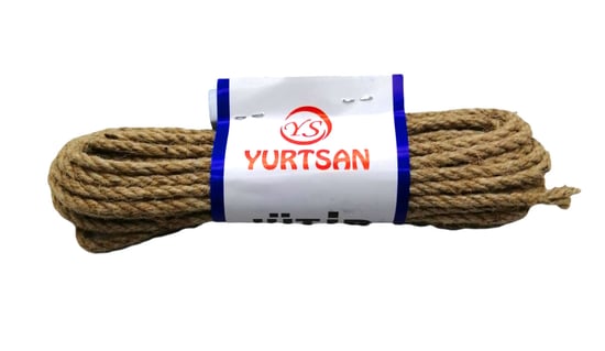 Yurtsan Kalın Jüt İp Naturel 5mmx6-6.5mt