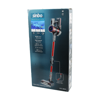 Sinbo Svc-8622 ( Dikey ) Kablosuz Elektrikli Süpürge ( Ergomik Sap ) ( 1lt Toz Hazne & Xl Turbo Aparat)
