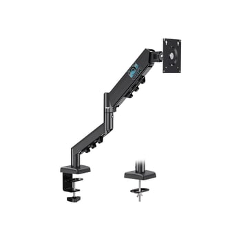 Polotech Ef80 Onk Vesa 17-27'' Amortisörlü Hareketli Masa Üstü Tekli Monitör Standı
