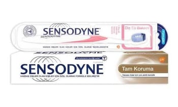 Sensodyne Tam Koruma Diş Macunu 75 Ml + Diş Eti Bakımı Yumuşak Diş Fırçası Hediyeli
