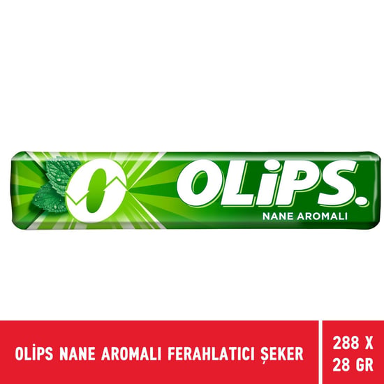 Olips Nane Aromalı Ferahlatıcı Şeker 28 Gr X 288 Adet