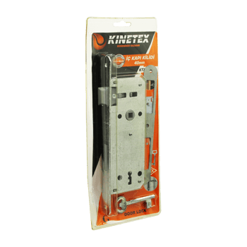 Kinetex Ktx-2239 ( İç Kapı ) ( Oda Gömme ) Kilit ( 40mm ) ( Çelik Galveniz Kaplama Gövde ) ( Pirinç & Nikel Materyaller )
