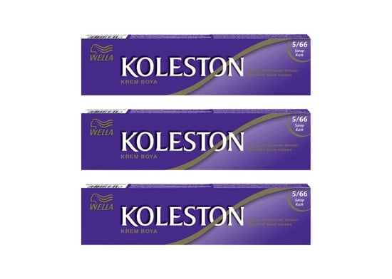 Koleston Tüp Boya 50 Ml - 5.66 Şarap Kızılı 3 Adet