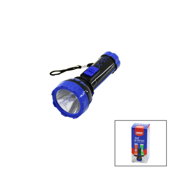Zmax Energy Max-3149 ( Pilli ) ( Mini=11.2cm ) Led El Feneri ( 75lümen ) ( Output: 1.5v ) ( Renkli Plastik )