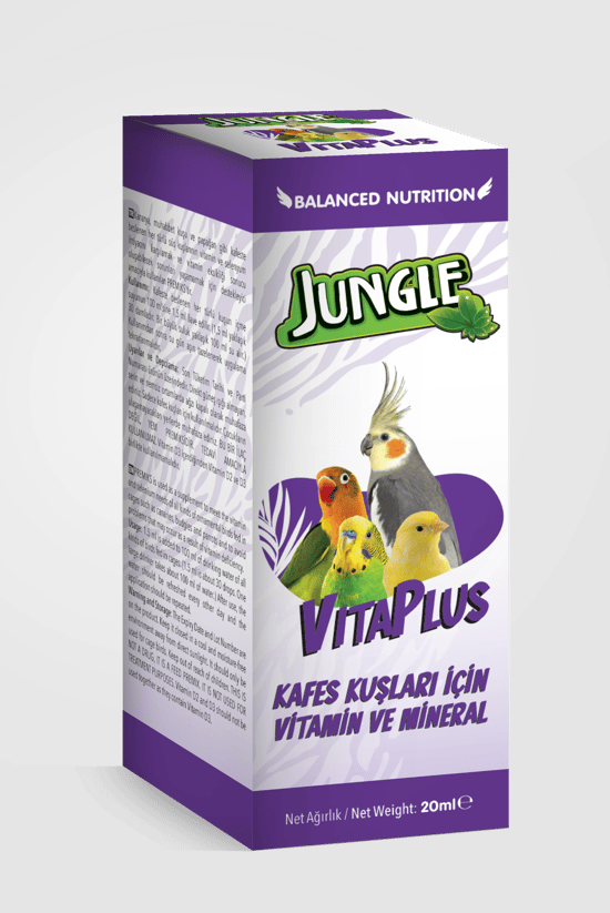 Vitaplus Kuş Vitamini ve Mineral 25 Ml Drn-001
