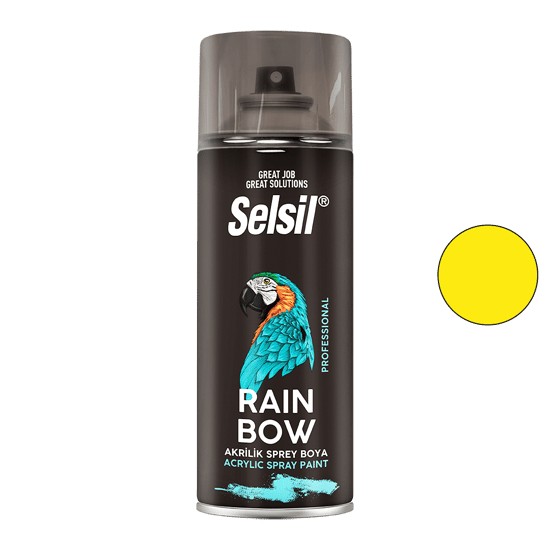 Selsil Tab-447 ( Sarı ) Sprey Boya ( 400ml )