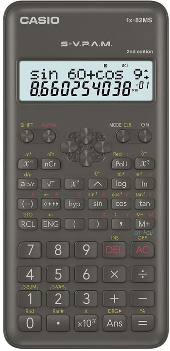 Casio Hesap Makinesi Bilimsel Fx-82ms-2-w-dt-ar