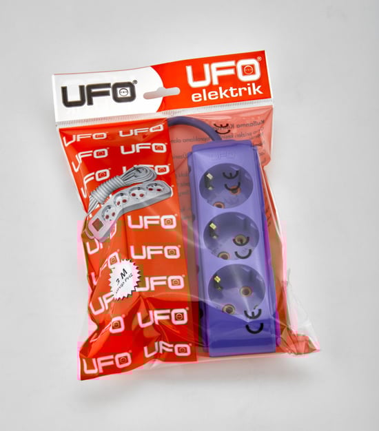 Ufo 3'lü 5 Metre Grup Priz Mor