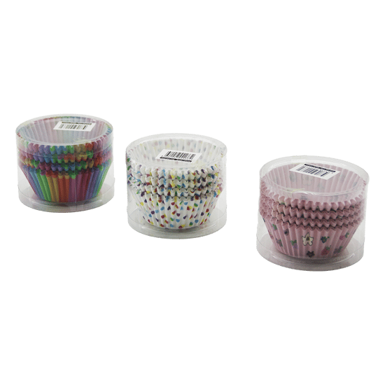 İ22-173 ( 100pcs ) ( Yuvarlak & İnce ) Muffin Kağıt Kek Kapsülü ( Ağız Çap: 6.5cm & Derinlik: 2.5cm )