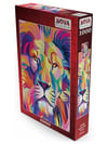 Nova 1000 Parça Renkli Aslan Portresi Puzzle