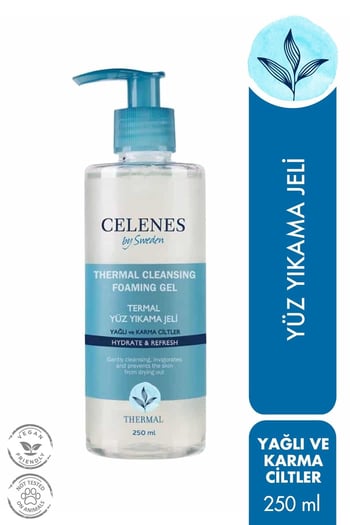 Thermal Yağlı ve Karma Ciltler Yüz Temizleme Jeli 250ml