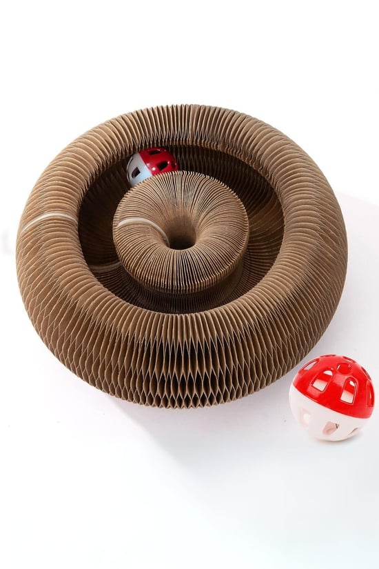 Kedi Tırmalama Oyuncağı, Sihirli Kedi Oyuncağı, Çıngıraklı Tırmalama Panosu, Kedi Oyuncağı