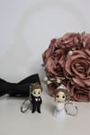 Gelin & Damat Çift Anahtarlık