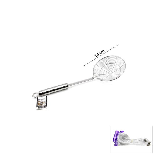 Pablito Pbt-951 ( 14" ) ( Saplı ) Metal Çelik Kevgir