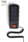 Pt-6020 Usb Şarjlı Solar Enerjili Ledli Bisiklet ve Scooter Feneri Su Geçirmez Far