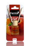 Farnia Yüksek Esanslı Askılı Araç Kokusu Edp Parfüm Şeftali 8 Ml 3 Adet Avantaj Paketi