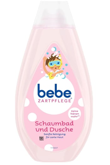 Bebe Zartpflege Hasas Ciltler İçin Duş Jeli ve Banyo Köpüğü 500ml