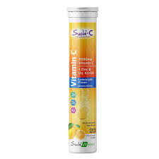 Suda Vitamin C D Çinko Lemonade 20 Efervesan Tablet
