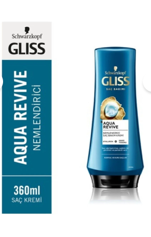 Saç Kremi Gliss 360 Ml Aqua Revive
