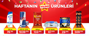 İndirimli Ürünler - Haftanın Yıldız Ürünleri kampanya resmi