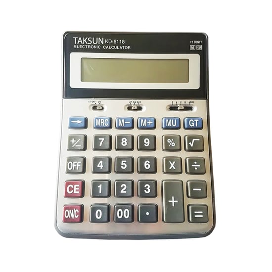 İnura Global Kadio-taksun Ts-kd-6118 ( 12 Haneli ) Hesap Makinesi