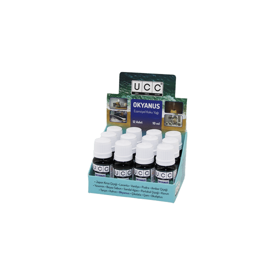 Ucc Esansiyel Koku Yağı ( Okyanus ) ( Buhardanlık & Çamaşır Makine & Ütü Vb. Kullanım ) ( 10ml )