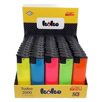 Koko Turbo 2000 Renkli Çakmak