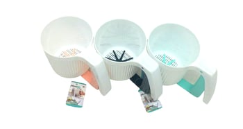Plastlife Kp-140 ( Plastik ) ( Pratik Çevirmeli ) Un Elek
