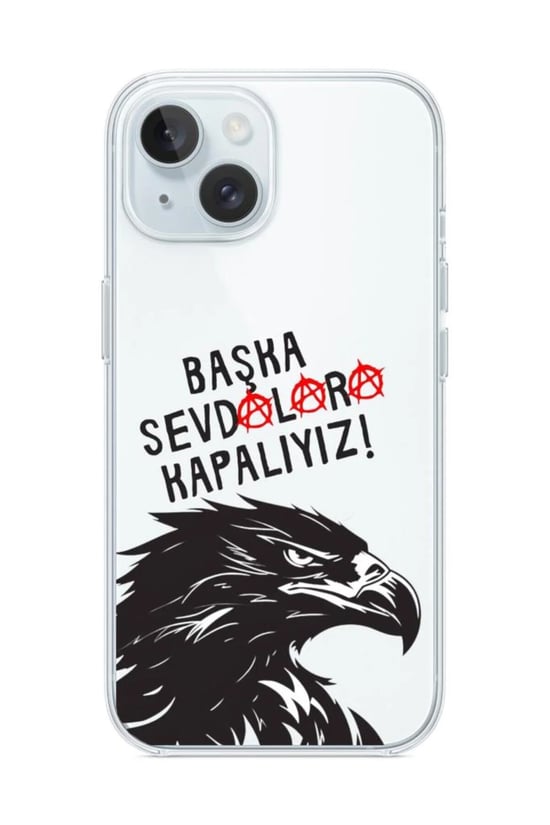 DİYARI FIRSAT İphone 13 & İphone 14 Uyumlu Renkli Desenli Şeffaf Silikon Kılıf