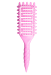 Proco Beauty Pro Curlybrush - Kıvırcık Saçlar için Bukle Belirginleştirici Saç Fırçası ( Bordo )