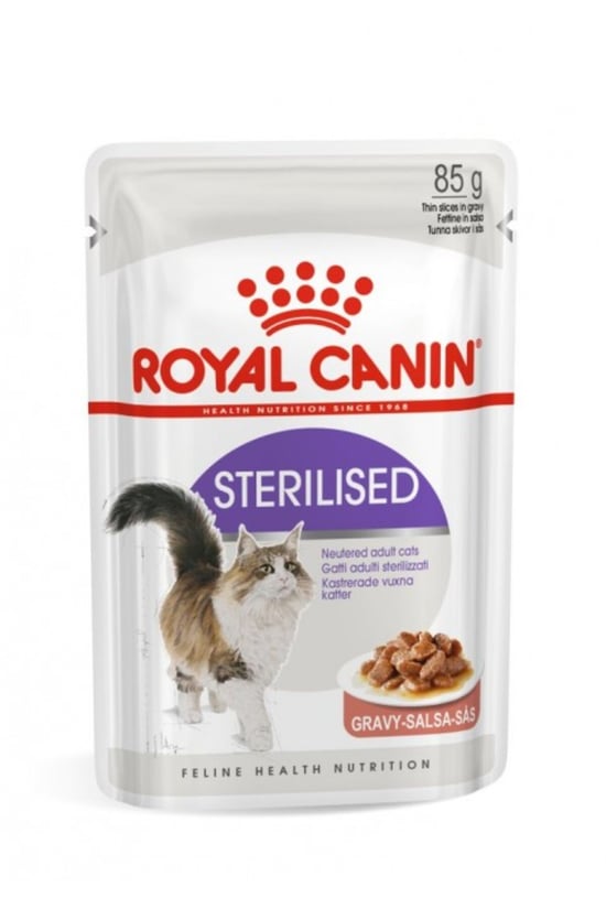 Royal Canin Sterilised Gravy Kısırlaştırılmış Yetişkin Kedi Konservesi 85 Gr X 12