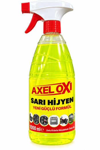 Axel Oxi Sarı Hijyen 1000 Ml Ultra Güçlü Yağ Kir ve Tüm Yüzeyler