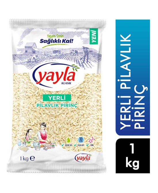 Yayla Yerli Pilavlık Pirinç 1 Kg