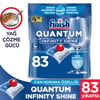 Finish Quantum Infinity Shine 83 Kapsül Bulaşık Makinesi Deterjanı Tableti