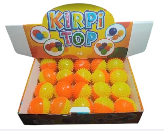 Hagiki Sesli Kirpi Top