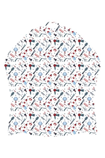 Lüx Penuar Berber Önlüğü Dijital Baskı 120x160 Cm Model: 1168