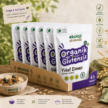 Organik Yulaf Ezmesi 6'lı