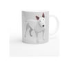 I Love Bull Terrier Temalı Baskılı Kupa Bardak Renkli