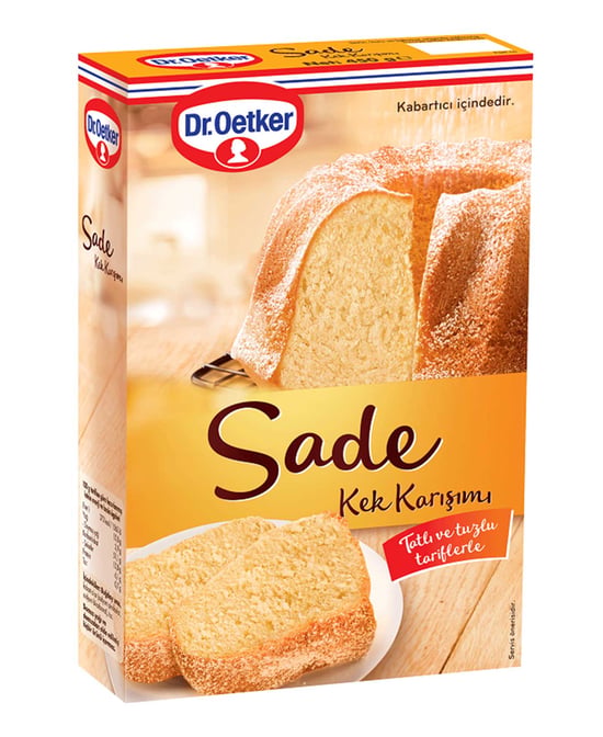 Dr. Oetker Sade Kek Karışımı 450 Gr