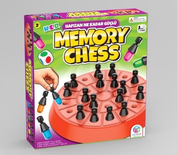 Memory Chess Hafıza Güçlendirici Kutu Oyunu