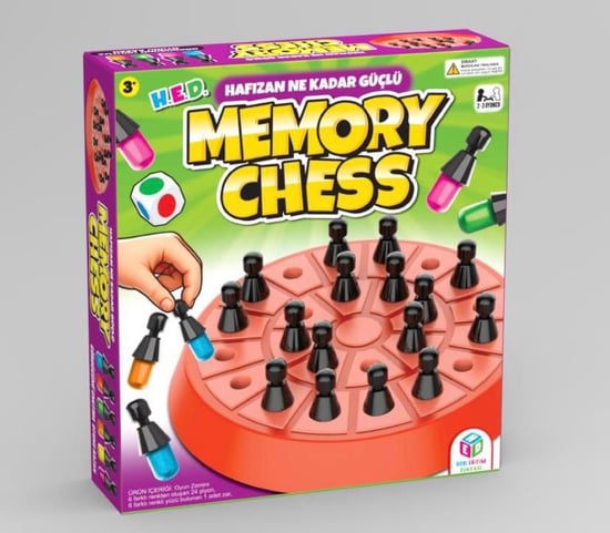 Memory Chess Hafıza Güçlendirici Kutu Oyunu