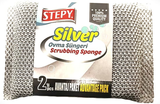 STEPY SİLVER OVMA SÜNGERİ*48