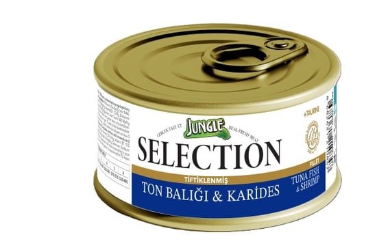 Jungle Selection Konserve 70 Gr Kedi Maması Ton & Karides