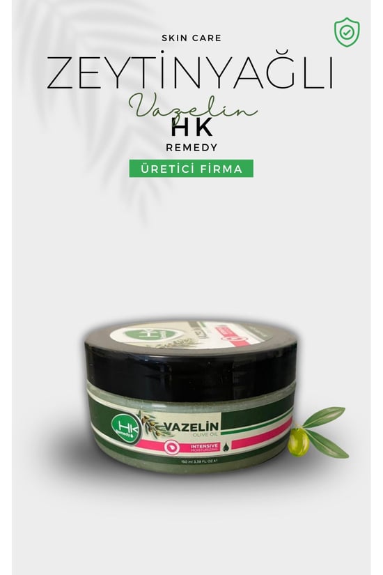 Hk Remedy Vazelin 150 Ml Olive Oil