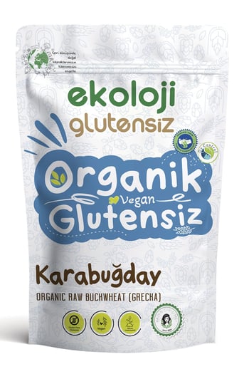 Organik Glutensiz Çiğ Karabuğday 500 Gr.