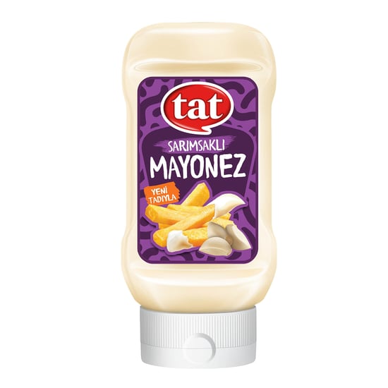 Tat Sos 205gr Sarımsaklı Mayonez