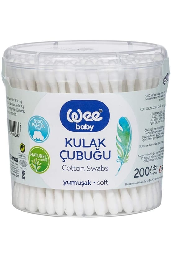 Wee Baby Kulak Çubuğu 200 Adet