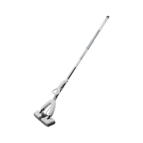 İ21-116 Mop ( Kendinden Sıkmalı ) Pva Sünger Mop & Kelebek Mop ( Krom Sap = 110cm + Plastik Başlık=135cm )