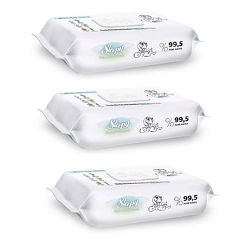 Sleepy Bio Natural Bebek Havlusu 3x40'lı